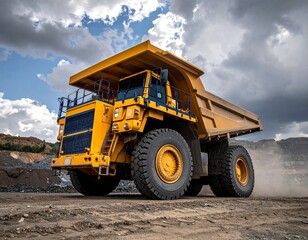 Fototapeta premium Surface Mining with Heavy Equipment