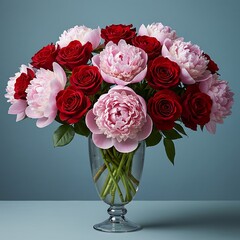 Crimson & Blush Bloom