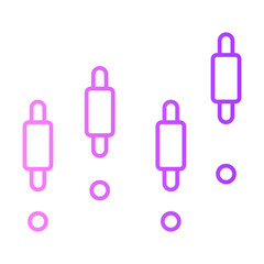 data analytics gradient icon