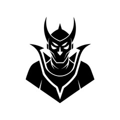 villain gradient icon vector art illustration