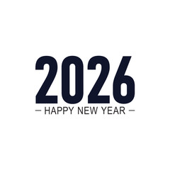 2026 lettering vector logotype art design, 