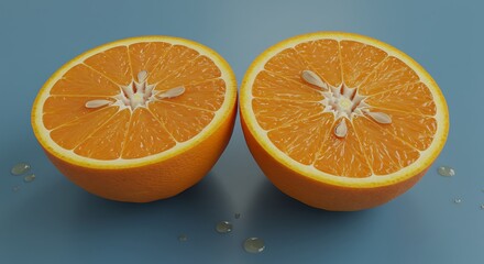 Fototapeta premium Citrus Symmetry