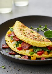 Golden Sunrise Omelette