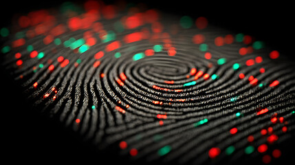 Digital fingerprint data stream