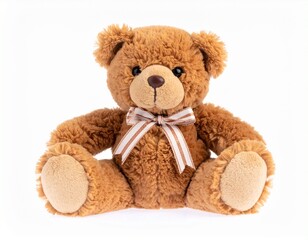 Obraz premium teddy bear with gift box