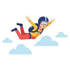 Skydiving Adventure - A Thrilling Experience in the Clouds.