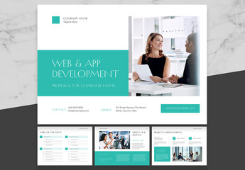 Blue Black Web And Apps Proposal