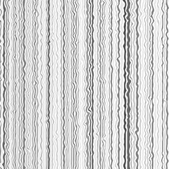 Vertical wavy stripes in grey color palette on white background. The irregular, twisted lines create resembling hand-painted or free-flowing brushes