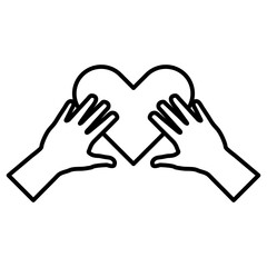 Outline Charity Icon