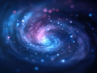 Brightly colored galaxy galaxy vortex spiral universe cosmic space star field nebula background dimension or star cluster design