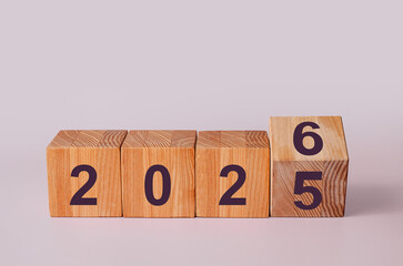 Numbers 2025-2026, beginning of New Year