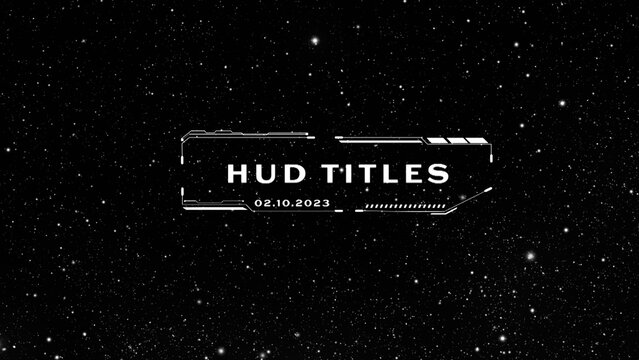 Overlay HUD Title 01