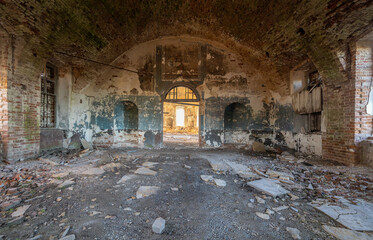 Abandoned church of Michael the Archangel, Tula region