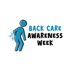 Back Care Awareness Week. October.