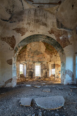 Abandoned church of Michael the Archangel, Tula region