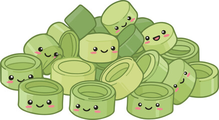 Obraz premium 대파 