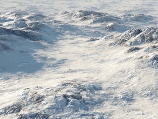 Rough ocean waves with frothy white water and dynamic movement in deep blue sea under cloudy sky du stormy weather