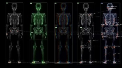 Scanning and tracking of the human skeleton in the matrix is ideal for games and futuristic interfaces. - Powered by Adobe