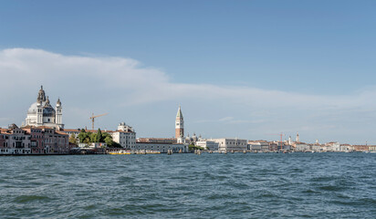 historical town waterfront from Giudecca canal, Venezia, Italy