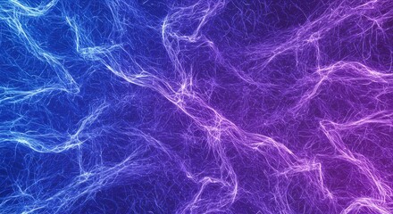 Ethereal Nebula Swirls - Cosmic Blue and Violet Abstract Energy Flow.