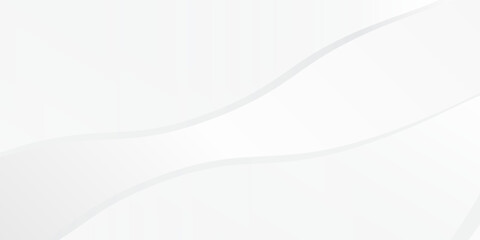 Modern white background with gradient color and artistic dynamic line decoration abstract