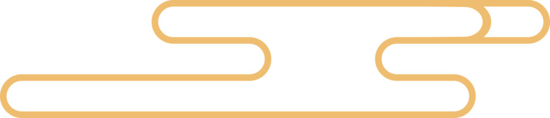 Asian cloud gold Chinese and Japanese style. Traditional oriental. Tribal pattern. China simple ornament background 