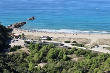 Marina di Ascea - Spiaggia di Punta del Telegrafo dal Sentiero degli Innamorati