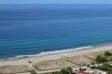 Marina di Ascea - Spiaggia libera dal Sentiero degli Innamorati