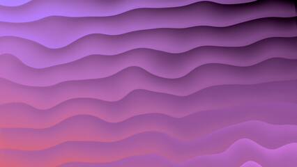 Fototapeta premium Abstract Wavy Gradient Background in Purple and Pink Tones