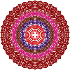 Signs and symbols. Circle pattern lotus or flower mandala art design. colorful, vintage, tradition, classic, dco, cycle, islamic, arabic, embroidery, bandana, Indian motifs, traditional, Turkish .