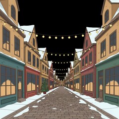 A set of Christmas picture