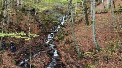 Aerial view of Gölcük Lake National Park