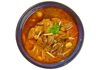 Rich and Creamy Thai Phanaeng Curry with Chicken and Coconut Milk