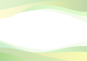 波背景グリーン