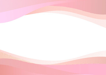 波背景ピンク