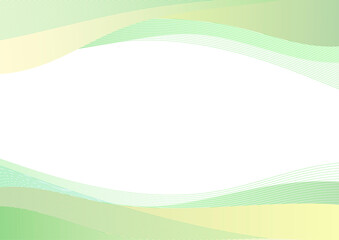 波背景グリーン