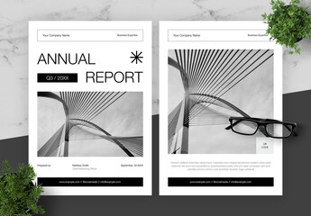 Black Annual Report Cover