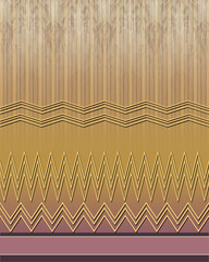 front back sleeve digital print pattern