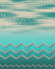 front back sleeve digital print pattern