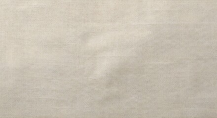 Beige fabric textile background with fine woven pattern for design and decorative purposes