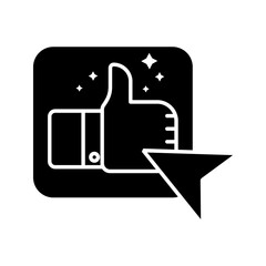 Digital Responibility Icon Vector Illustration Outline

