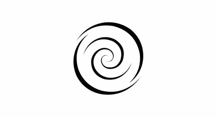 black spiral