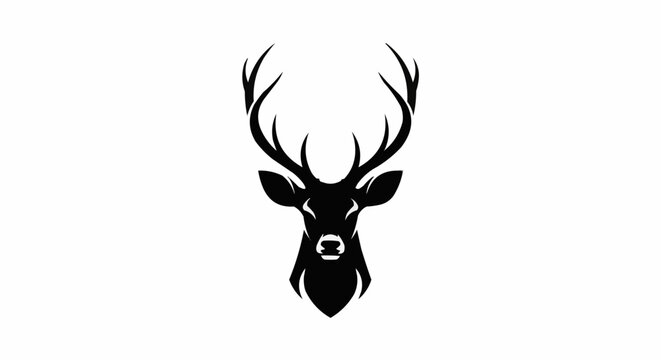 deer head isolated