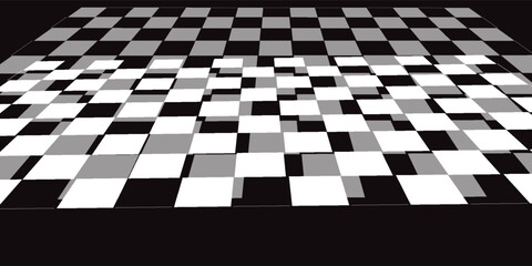 Chess board Background, Red and white checkered, Red and white decoration, checkered tiles,vector eps 10.