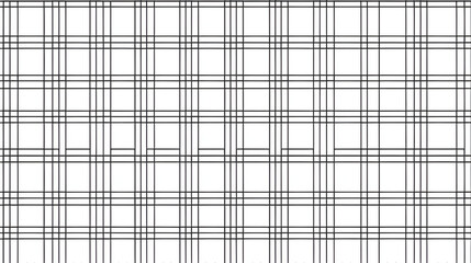 simple black and white square grid seamless pattern, page with continuous square grid, quadrille, quad paper for background, banner, label, card, cover, texture in education theme etc. vector design.