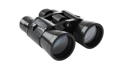 Black binoculars optic device