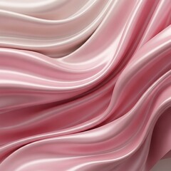 Pink Satin Fabric Texture Closeup.