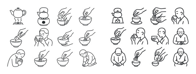 Tea Ceremony Icons