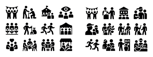 Community Icons Grid