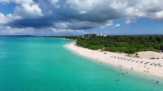 美しい宮古島の空撮映像